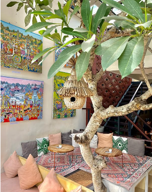 Check In Point at La Luz Ubud