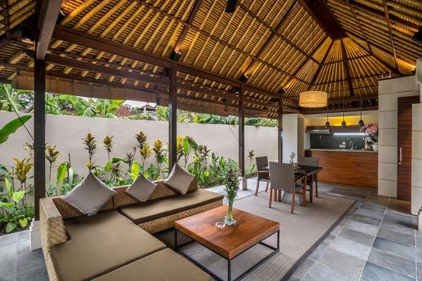 Sayang Garden & Pool Villa Ubud Living Room