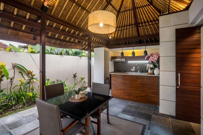 Sayang Garden & Pool Villa Ubud Kitchen